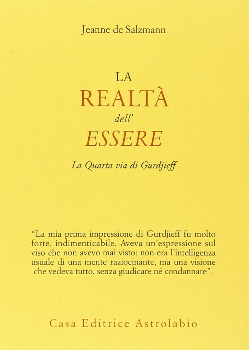La realtà dell'essere